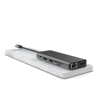 Triple Monitor USB C Docking Station 12-in-1