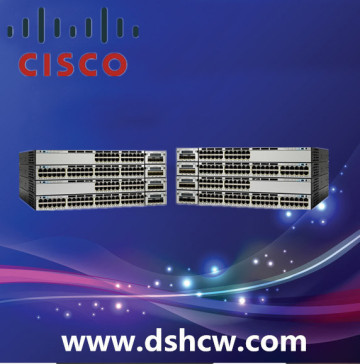 Original cisco IP Base switch WS-C3750X-48T-S cisco 3750x 10gb cisco switches