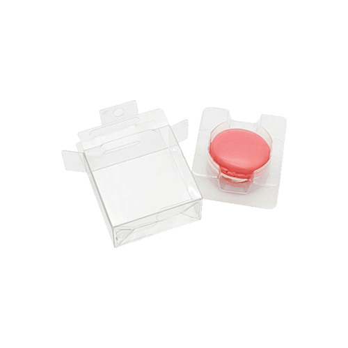 Custom PET Clear Small Square Plastic Folding Boxes