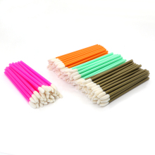 Portable Hollow Handle Plastic Lip Brush Applicator