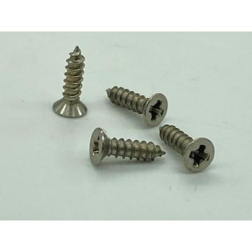 Cross countersunk head screws ST2*8 Pointed tail