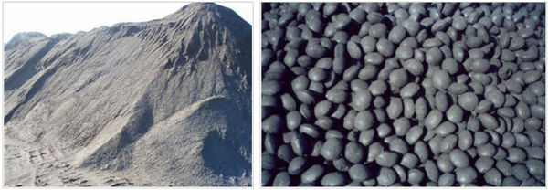 Mineral Powder Briquettes