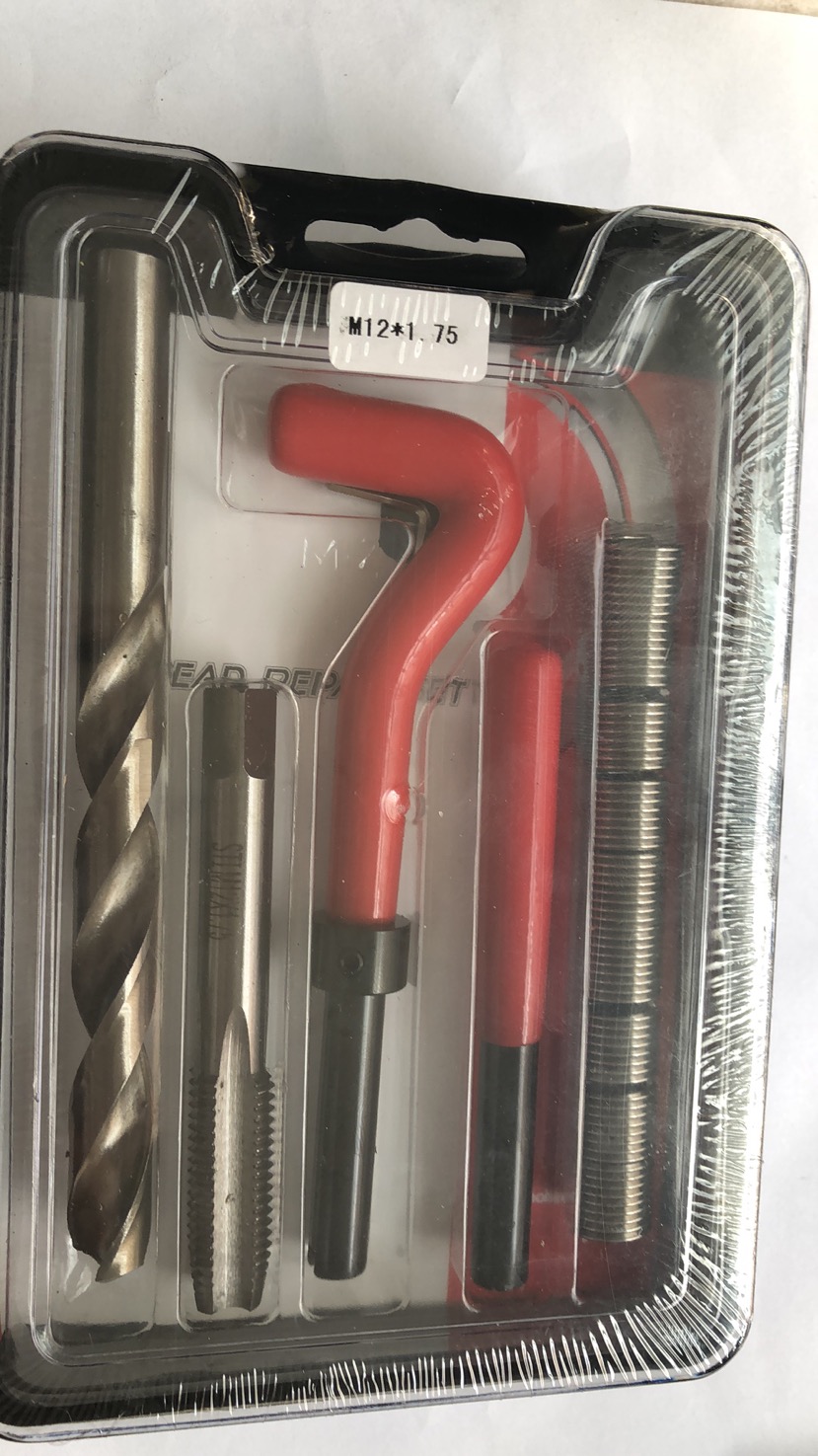 Metric English 131 Thread Repair Tools Including Tap for Automobile Repair OEM Supported