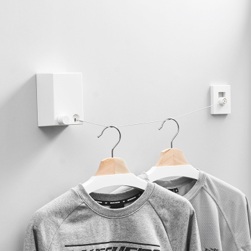 Hotel Balcony Plastic Retractable Clothesline