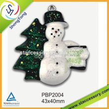 Wholesale snow man pendant