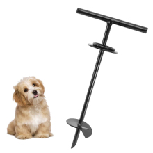 Comfort Grip Tie Out Stake Kit for Medium to Large Dogs