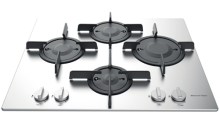 4-Burner Hotpoint Gas Hob Stainless Steel