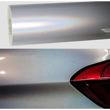 Arcobaleno Laser White Car Wrap Vinyl