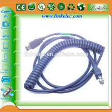 Symbol Scanner Coiled USB Cable 25-53492-30
