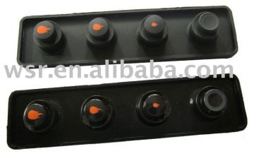 laser etching silicone keypad