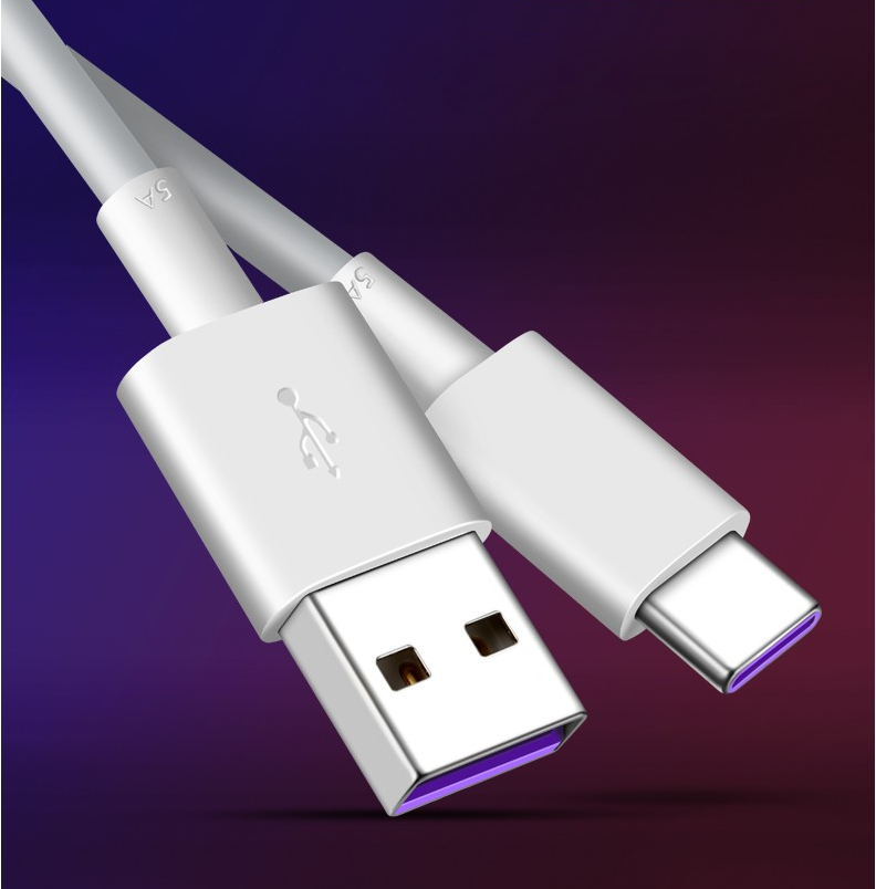 Customize OEM  5A USB 3.1  High Speed Data 1m  Type C Cable For Huawei USB-C Fast Charging Charger
