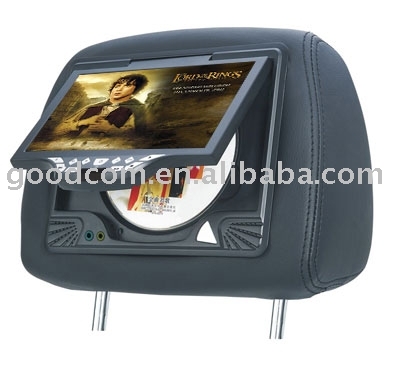 Headrest car dvd player