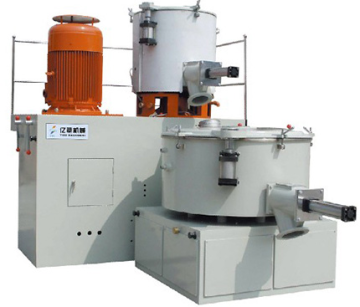 High speed mixer and cooling mixer unit