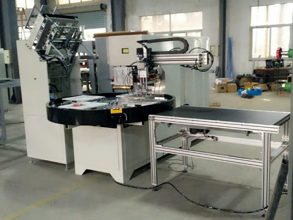 automatic high frequency welding and cutting machine