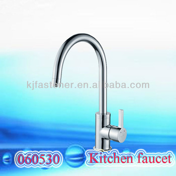 Wall mounted kitchen mixer taps