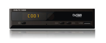 Usb Digital Tv Receivers, Hd 1080p Dvb-t2 Receiver Box Support Media Files