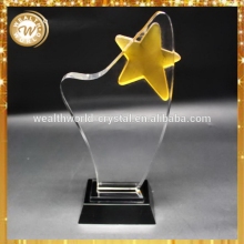 High quality professional business octagon crystal award plaques