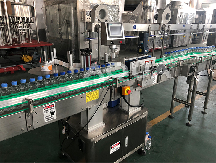Wrap Around Label Applicator For Bottles Automatic Sleeve Label