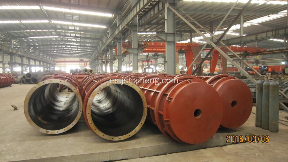 Vender un molde de pila grande para acumular mar, puente