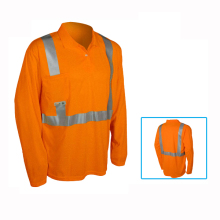 mens long sleeve hi-vis safety reflective tshirt