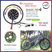 Programmable! Electric Bike Conversion Kit /250, 500, 1000W /Magic Pie Hub Motor