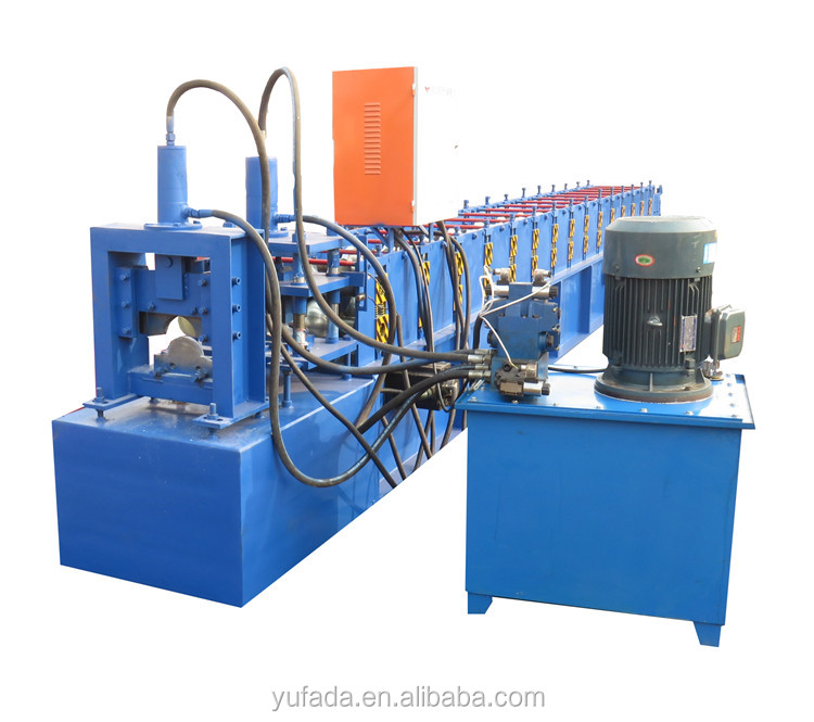 Aluminum metal roofing ridge cap roll forming machine