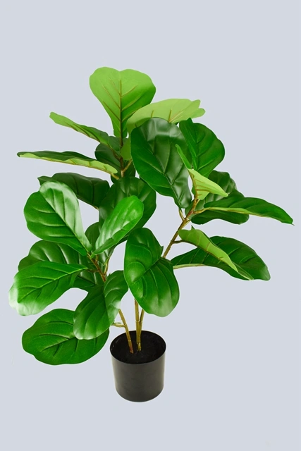 PE Fiddle Artificial Plant Tree Potted for Decoration (51046)