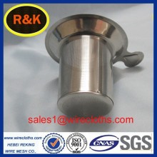 Wire mesh tea infuser strainer