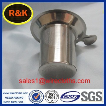 Wire mesh tea infuser strainer
