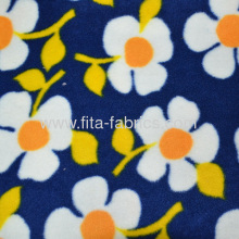 100%polyester Flower Garden Printed Polar Fleece For Blankets?