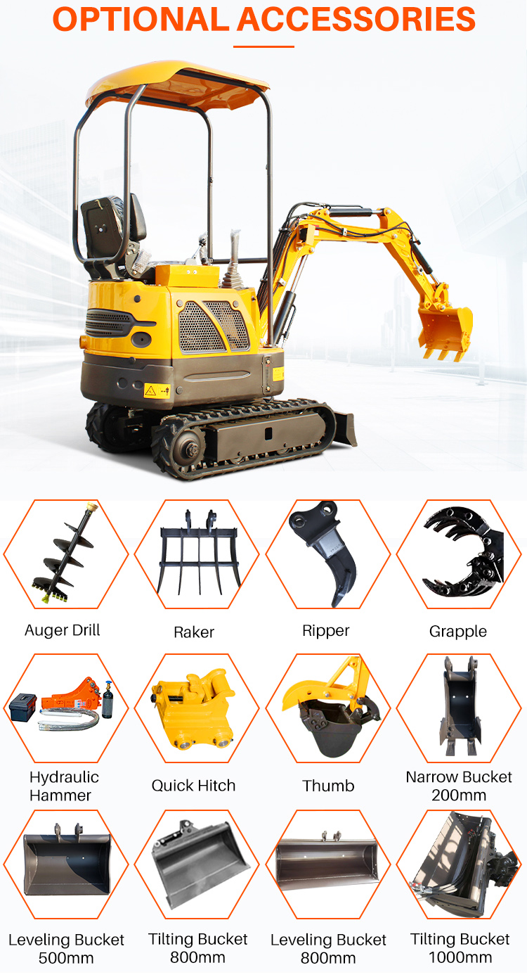 mini excavator 1.2 ton cheap