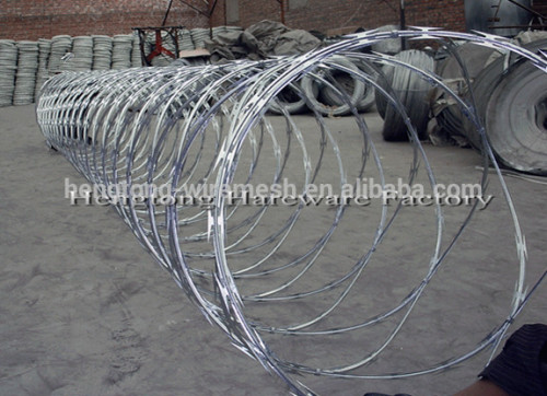 Top quality decorative BTO-12 ,18,22,28,30, CBT-65 razor wire (HENGTONG HARDWARE )