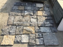 slade dark grey natural limestone pavers