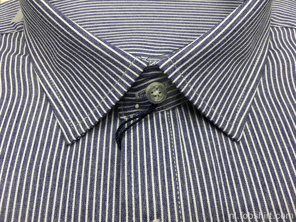 Garengeverfd business overhemd van topkwaliteit