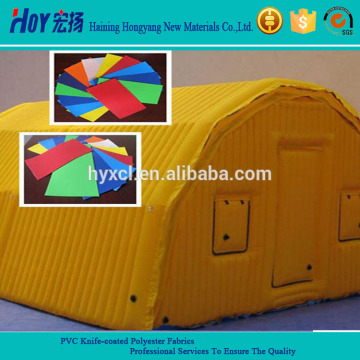 PVC Tarpaulin Material Inflatable Tent coating tarpaulin