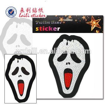 halloween acrylic sticker/ diamond sticker/bling bling stickers