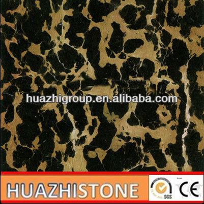 whole sell chinese portoro black marble slab