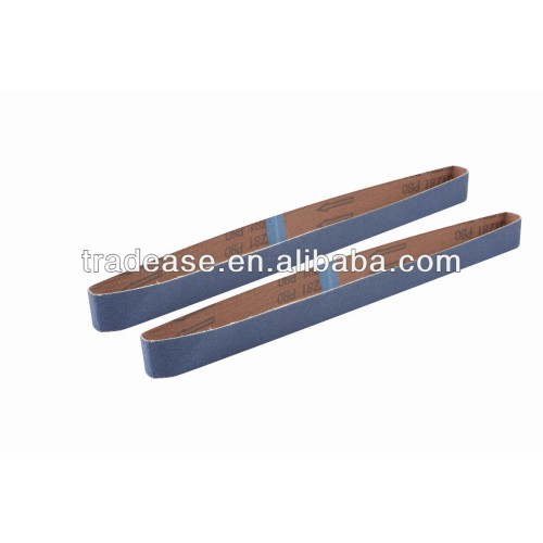 2 Piece 1\" X 30\" 80 Grit Zirc Sanding Belts floor sanding belts wide belt sanding machine abrasive sanding belt