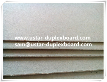 low gsm 300,350,400gramme thin grey board for laminated higher thicknesses solid grey board