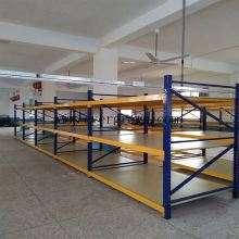Industrial metal longspan shelving