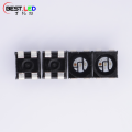 3528 RGB LED SMD Siyah Kılıf Şeffaf Lens