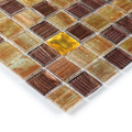 Piastrelle marocchine quadrate a mosaico per esterni in vetro