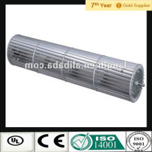 150mm industrial cross flow impeller, aluminum fan impeller,fan impeller blade