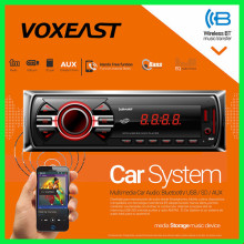 car mp3 player with fm modulator /multi-color/2 roads output/aux in