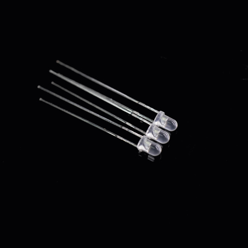 Ultra Bright LED Yellow 3mm Diffuseds Lens 30-degree