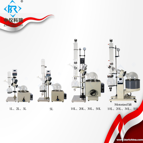 Maquina de evaporador rotatorio al vacío Re-501 Chemistry