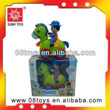 Bo cartoon horse with light&music