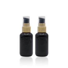 50Ml Plastic Black PET Lotion Bottles