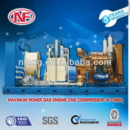 ZW-TYPE Air Cooling CNG Compressor for CNG station