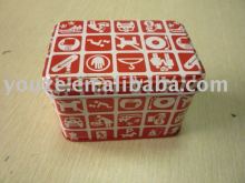 Round decorative cans